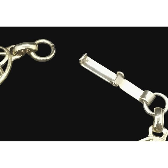 Vintage Gold Metallic Foil Confetti on Black 1960s Lucite Cabochons - Picture 5 of 6